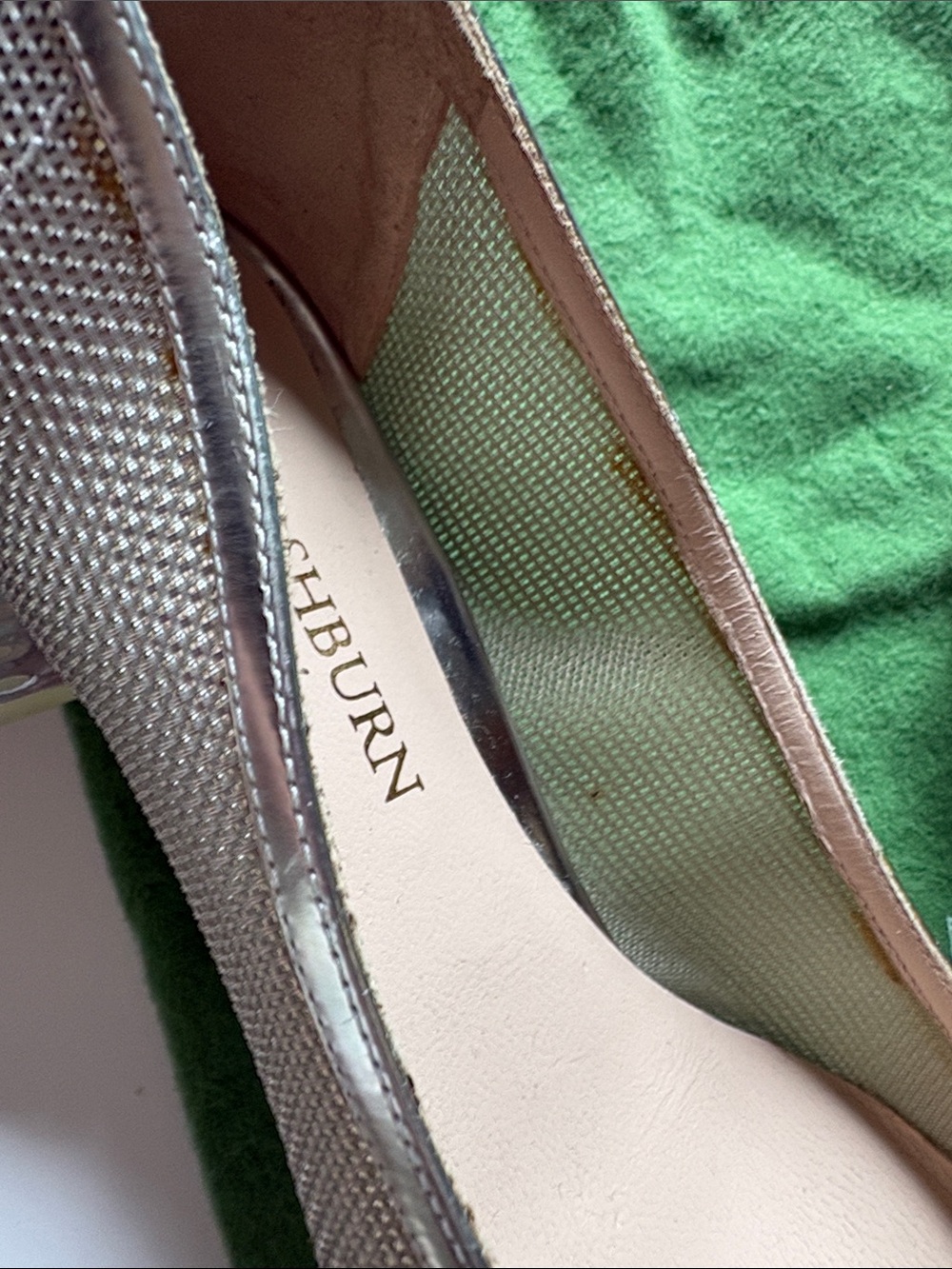 Gorgeous Ann Mashburn Acrylic heel pumps - Picture 14 of 14